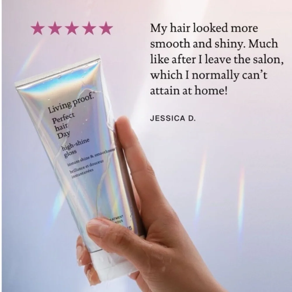 New LIVING PROOF Perfect hair Day High-Shine Gloss Full Size 6.7oz Cruelty Free